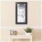 ArtToFrames 16x32" Matted Picture Frame with 12x28" Single Mat Photo Opening Framed in 1.25" Black and 2" Mat (FWM-4083-16x32)